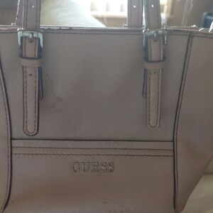 Guess Beige Tote Bag